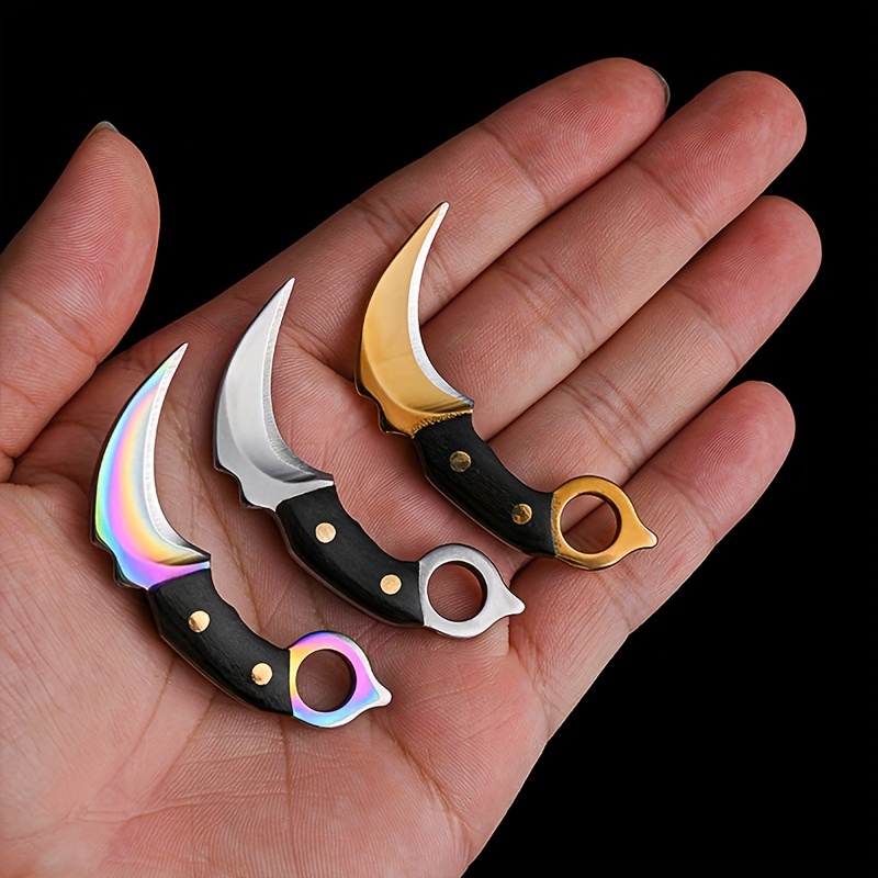 Bushcraft Knife Fixed - Mini Bıçak Anahtarlık Çakı Açık Kamp